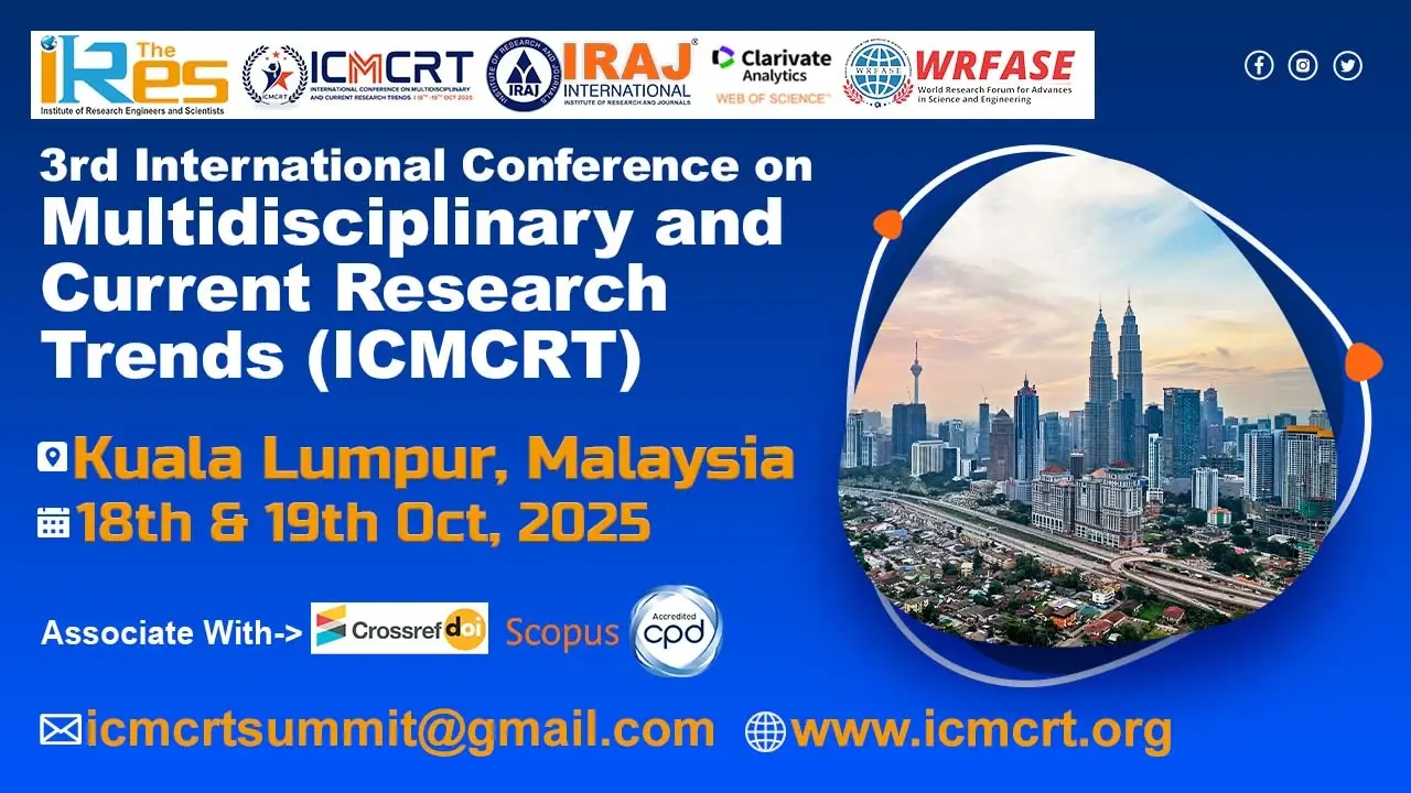 Multidisciplinary and Current Research Trends Conference in Malaysia